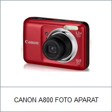CANON A800 FOTO APARAT